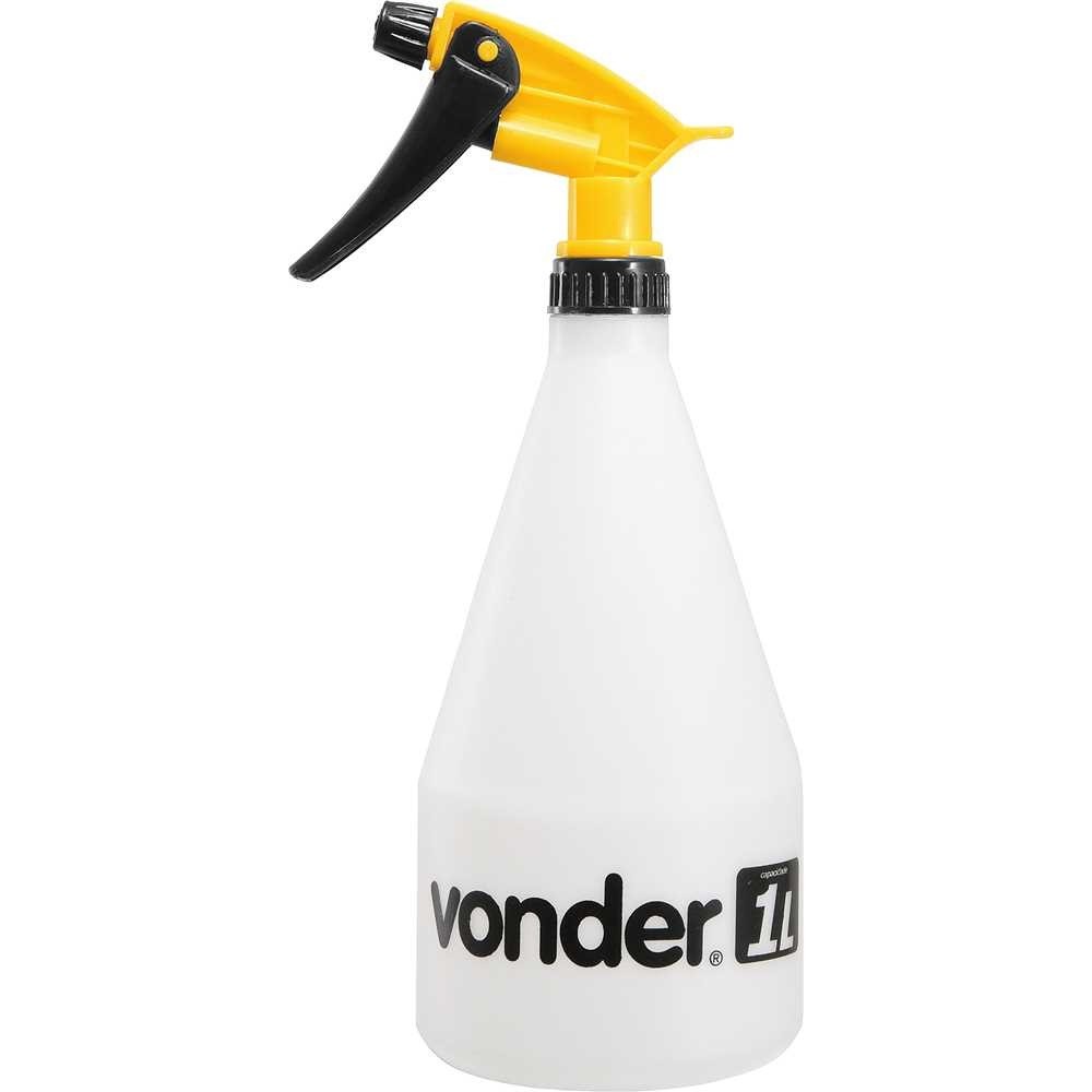 Pulverizador manual com gatilho jato regulável capacidade 1 litro - Vonder