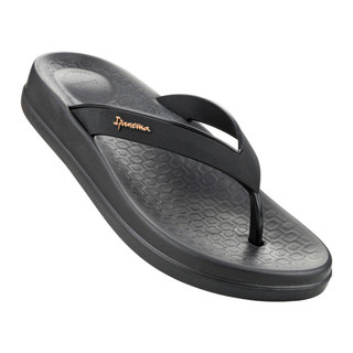 Chinelo Pluma Anatômico Preto Light Dedo Ipanema Leve Macio Feminino 27618