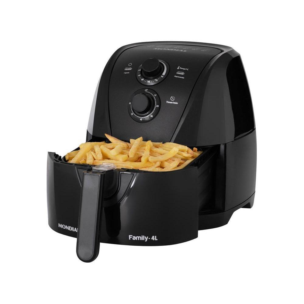 Air Fryer Mondial AFN-40-BF Preta com Timer