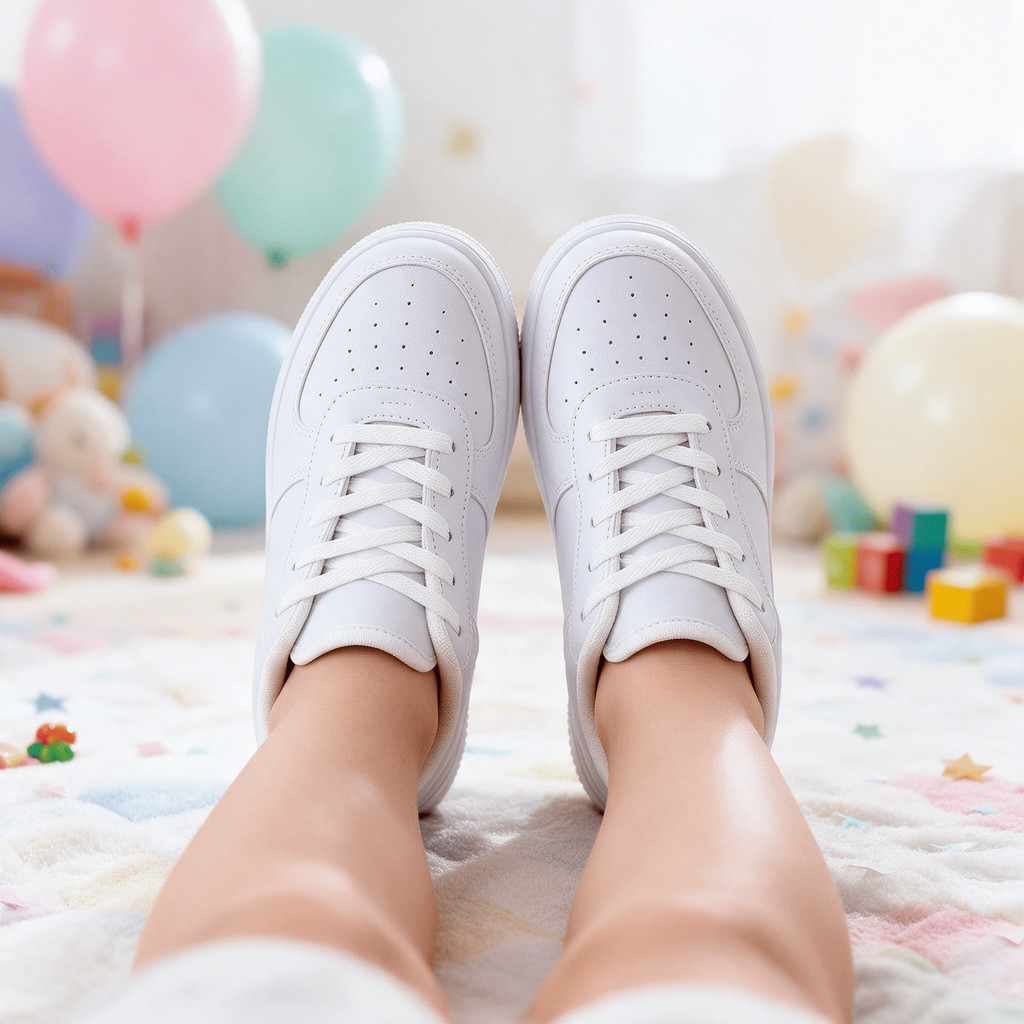 Tênis Infantil Baby Confortável Casual Leve Promoção Para Menino e Menina Sapatinho Branco Preto