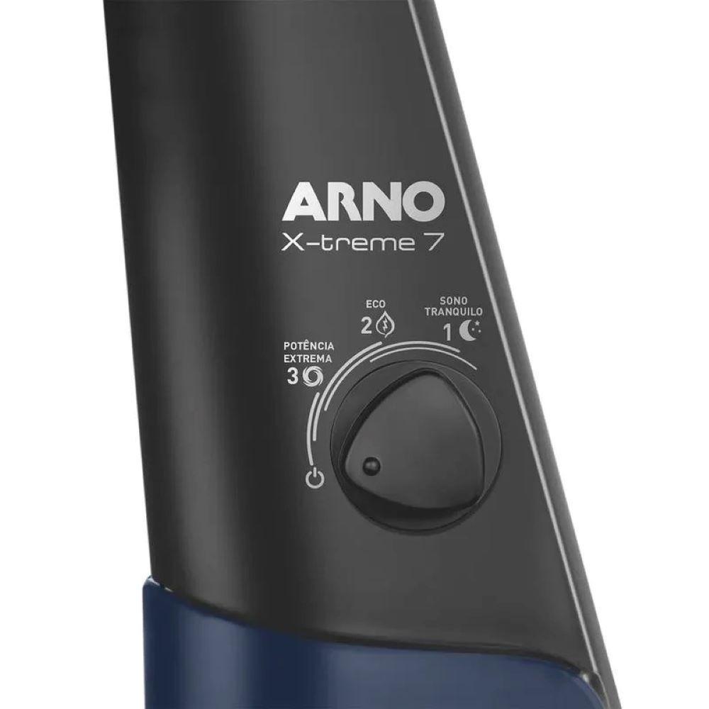 Ventilador de Coluna Arno VE7C X-treme 40CM 7 Pás Preto e Azul 127V — imagem 2 de 2