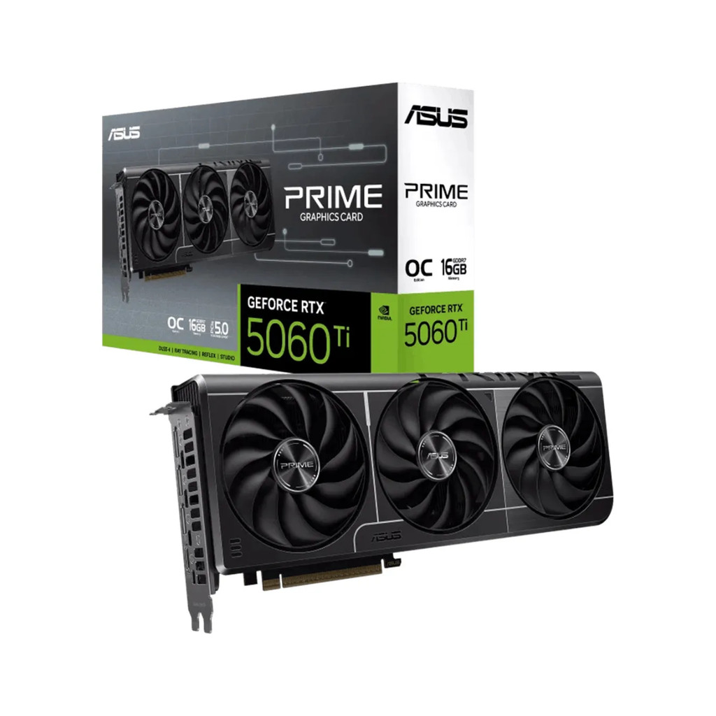 Placa de Video ASUS RTX 5060 Ti OC 16G Prime 90YV0MH2