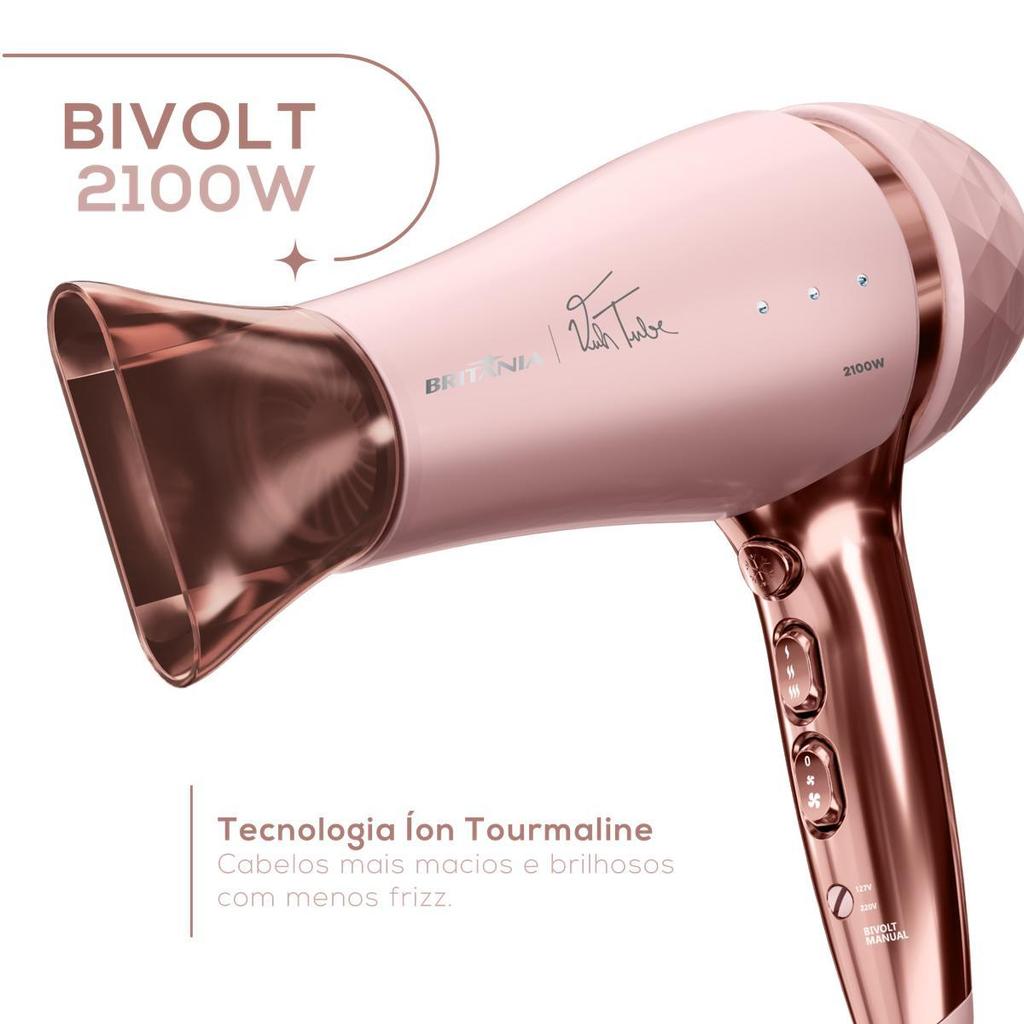 Secador de Cabelos Britânia Linha Viih Tube Difusor BSC21A · foto 2