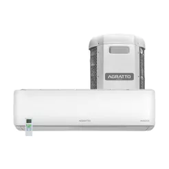 Ar Condicionado Split Inverter Agratto Zen Top 12000 BTU/h Frio ZICST12F - 220 Volts