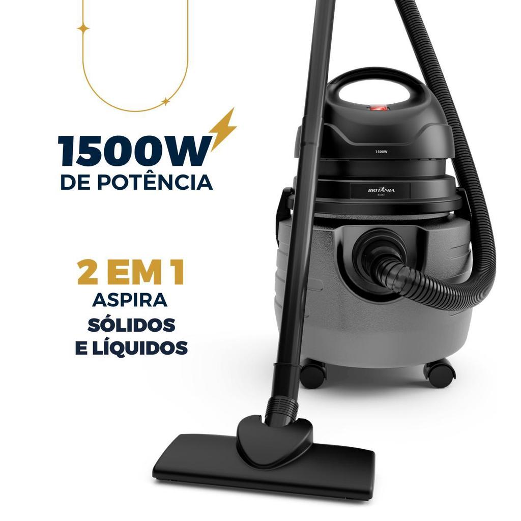 Aspirador de Pó Britânia 20L Função Sopro 1500W BAS87 · foto 2