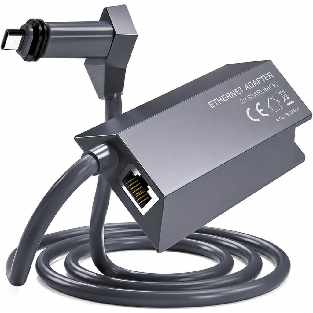 Adaptador Ethernet Starlink V2 Original Profissional C/ NF