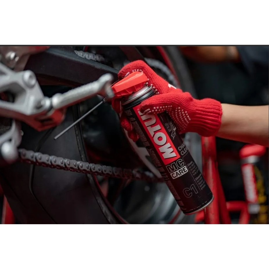LIMPA CORRENTE para moto MOTUL C1 CHAIN CLEAN 400ml · foto 2