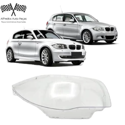 Lente Farol Dianteiro Bmw 118i 120i 130i 135i 2005 2006 2007 2008 2009 2010 2011 Direito 63117249650