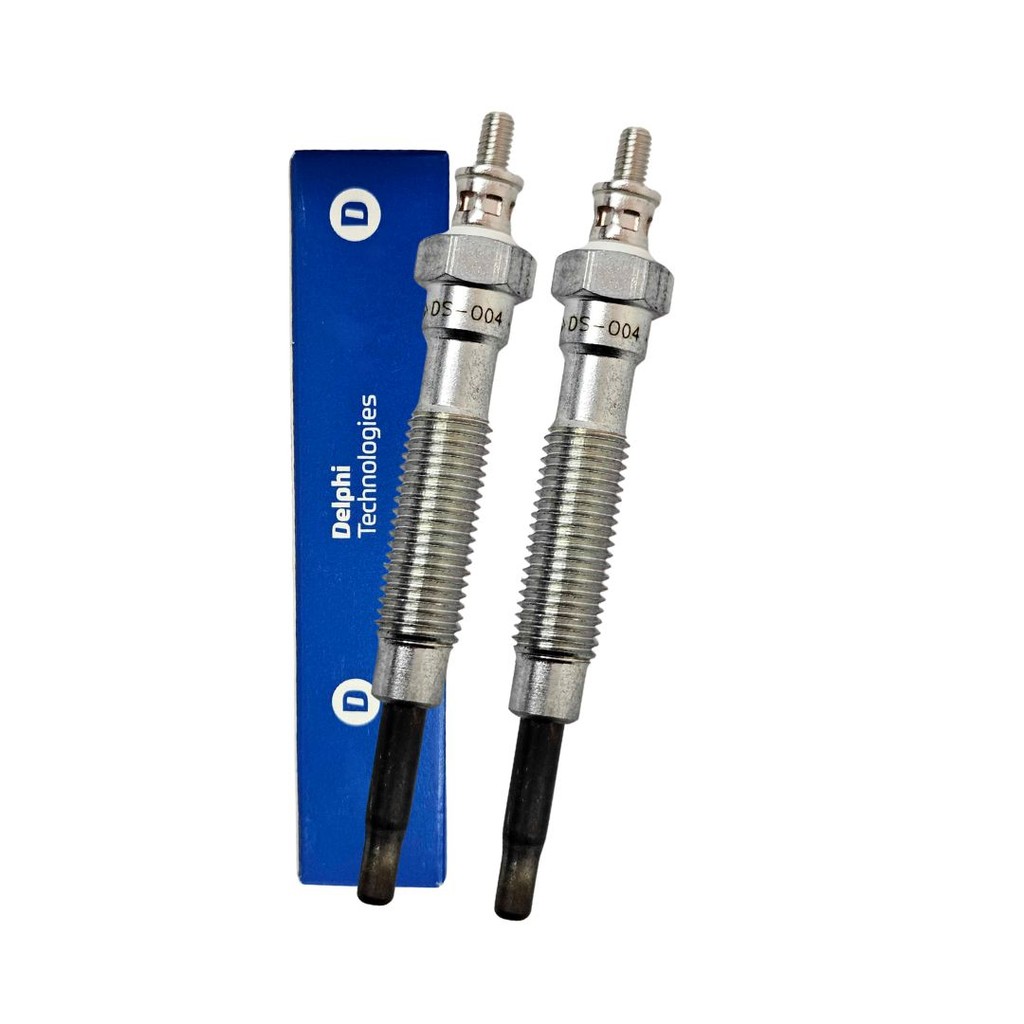Par Vela Aquecedora Para Mitsubishi Pajero Sport 2.5 Turbo Diesel 2006 a 2011 Vela Aquecedora Delphi
