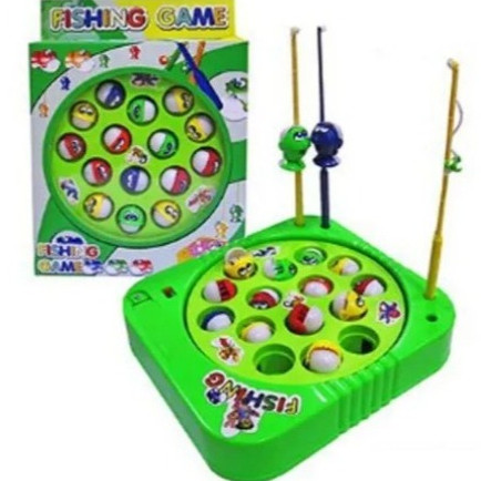 TB Brinquedos/Jogo Infantil Pega Peixe COM IMA Pescaria Maluca 15 Peixes E 3 Varas