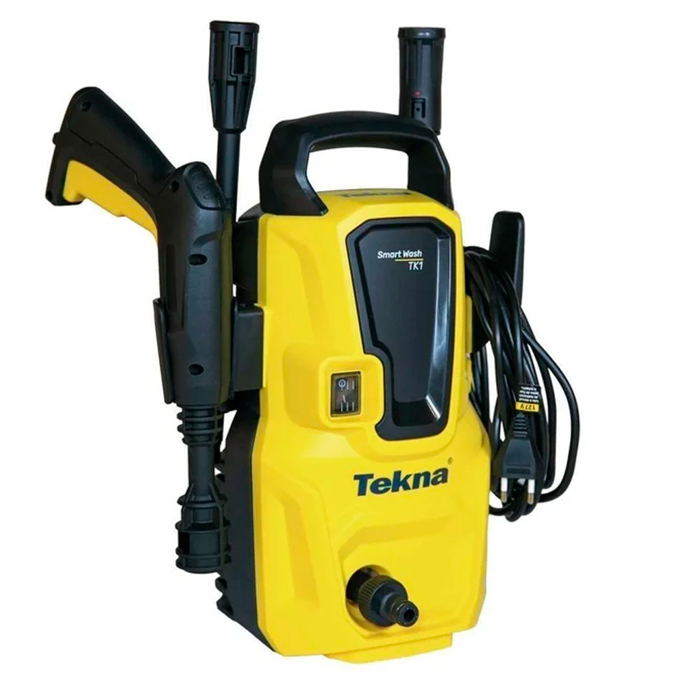 Lavadora Limpadora de Alta Pressão Tekna Smart Wash TK1 100W com Bicos Pistola Auto Stop