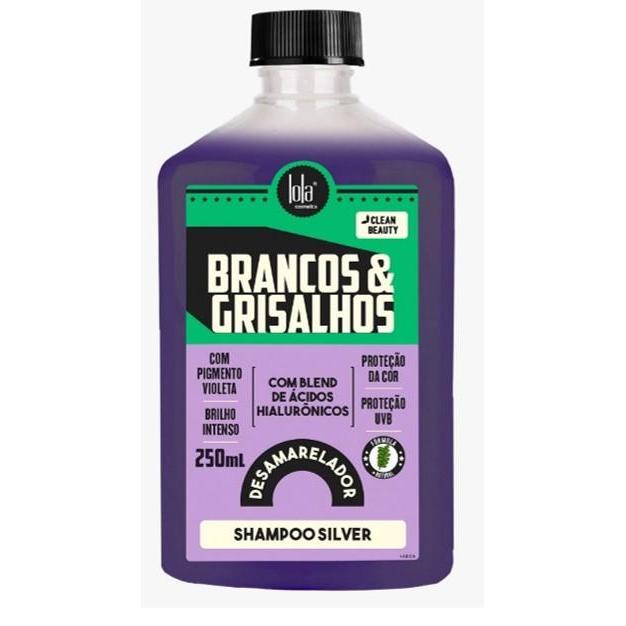 Shampoo Lola Silver Para Brancos e Grisalhos 250ML em Oferta na Shopee