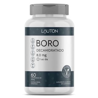 Boro Decahidratado - 60 Comprimidos - Lauton Nutrition em Oferta na Shopee