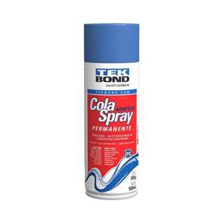 Cola Spray 500ml Permanente Couro Sapatos Carpetes Tekbond PROMOÇÃO em Oferta na Shopee