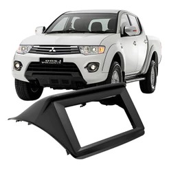 Moldura Multimidia 9 Polegadas Pajero Triton 2009 A 2016