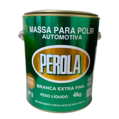 Massa de Polir Nº 2 Pérola Lata 4kg – Polimento Automotivo Pasta Profissional