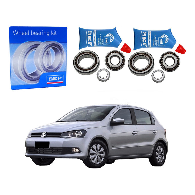 Par Kit Rolamento Roda Gol G6 1.0 1.6 2013 A 2016 em Oferta na Shopee