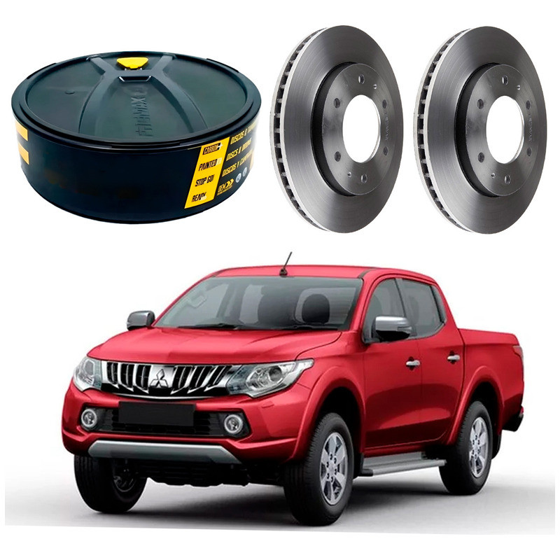 Disco Freio Dianteiro L200 Triton 2.4 3.2 3.5 2016 A 2018 em Oferta na Shopee