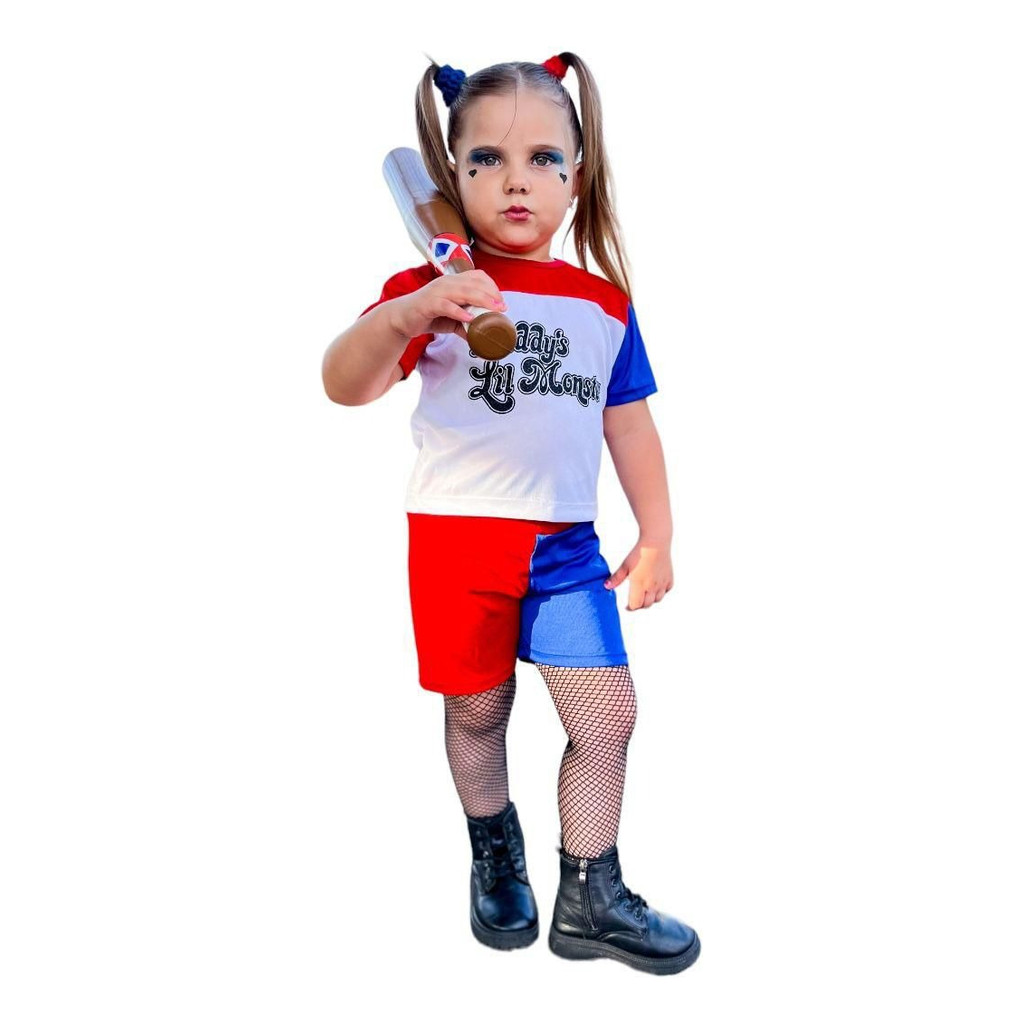 Fantasia Arlequina Infantil Roupa Arlequina infantil