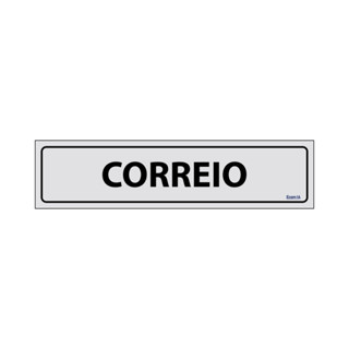 Placa De Sinalização Correio 30x7 Ecom IA - B-732 F9e em Oferta na Shopee