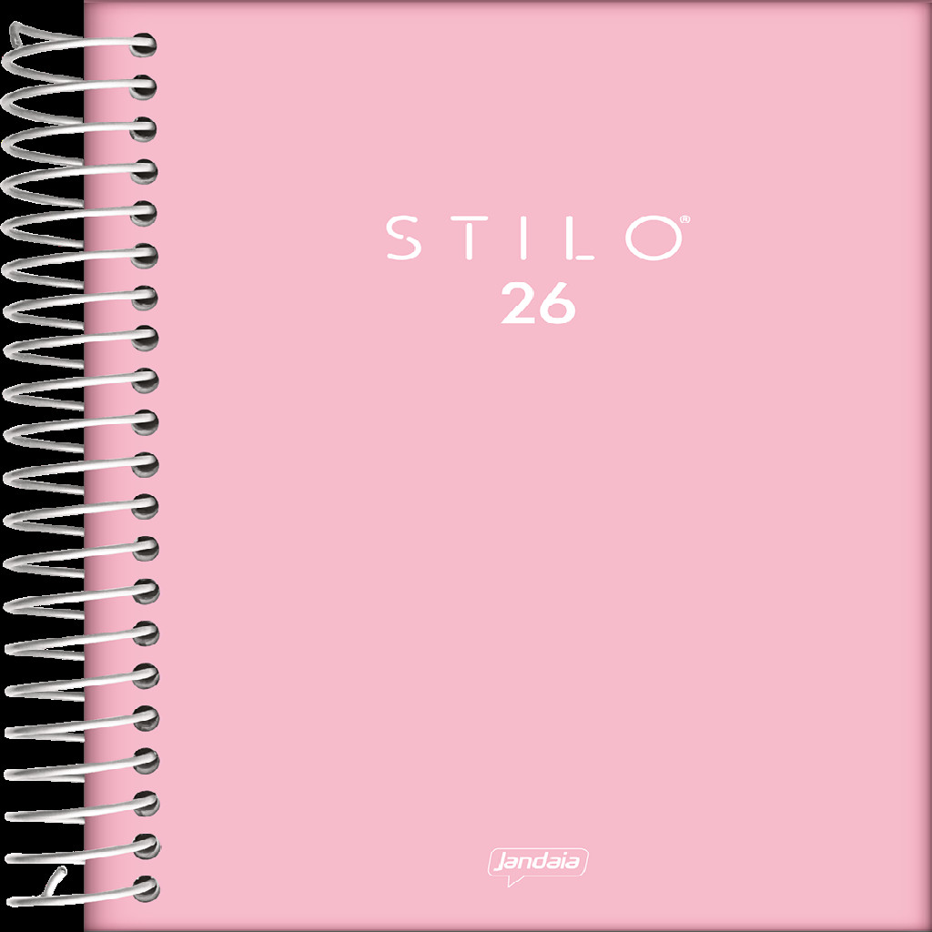 Agenda Diária Stilo 2026 352 Pg 13x18cm – 1 Unidade Sortida