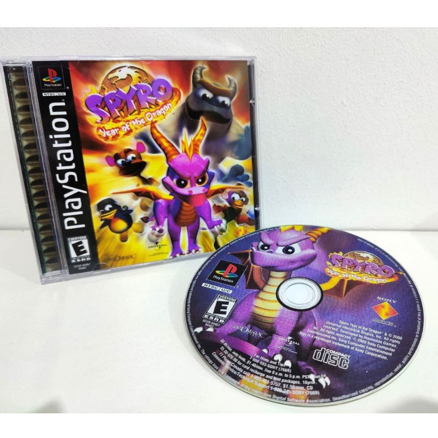 Spyro - Year of the Dragon - PS1