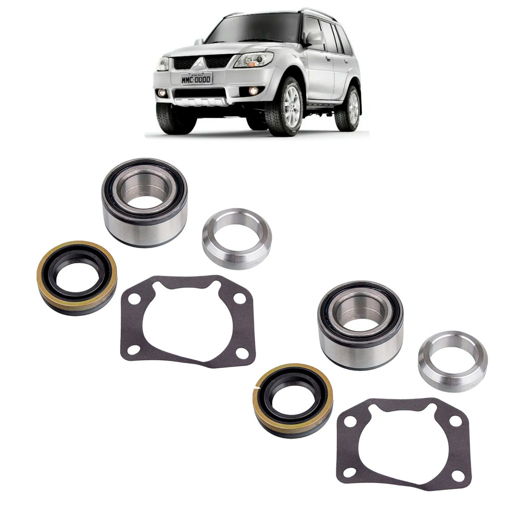 Par de rolamento Roda Traseira Mitsubishi Pajero TR4 Todas