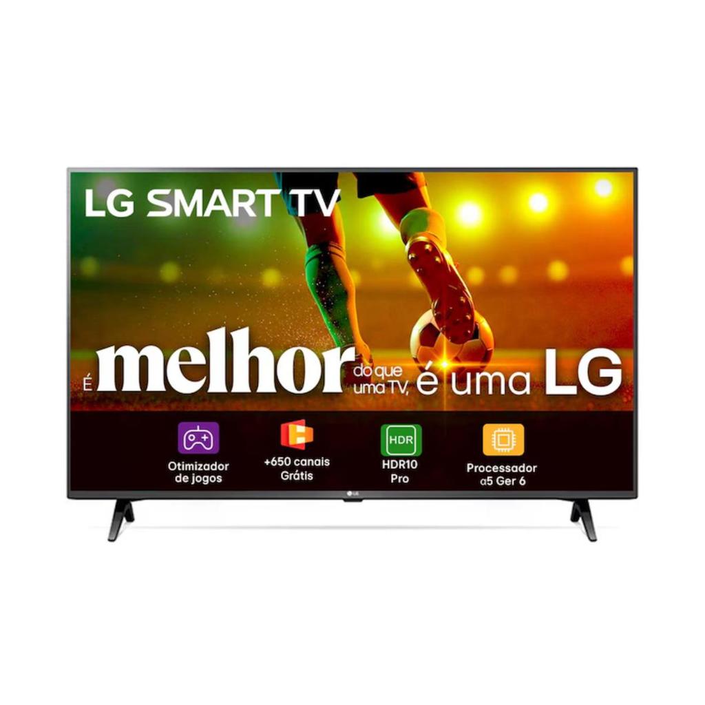 Smart TV 43" LG Full HD 43LR6700 α5 Ger6 AI Alexa integrado LG Channels webOS …