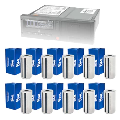 Kit 10 Bobina De Papel Diagrama Fita Impressão Para Tacógrafo Digital DML Bvdr Vdo 2.0 A2c80441100f