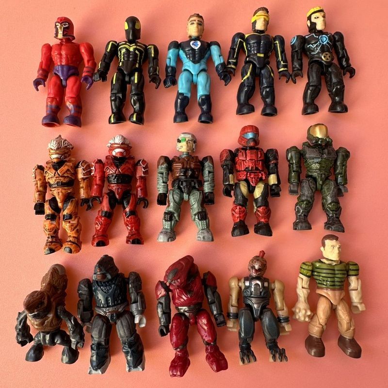 Produtos mais vendidos Mega Halo Halo Blocos de construção montados Minifiguras Multi-articulares Móveis Halo Master Chi