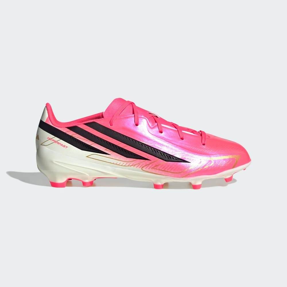 Imagem Chuteira Adidas Campo F50 Hyperfast League Jr Rosa