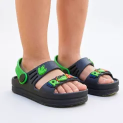 Sandália Papete Infantil Menino Roar Dinossauro Confortável Leve Escolar Vários modelos