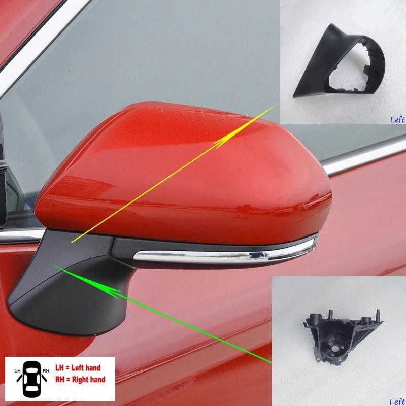 Acessórios Do Carro Suporte Base Para Toyota Camry Altise 70 LE 2018 ~ 2023 Espelho Retrovisor Escudo Habitação Capa