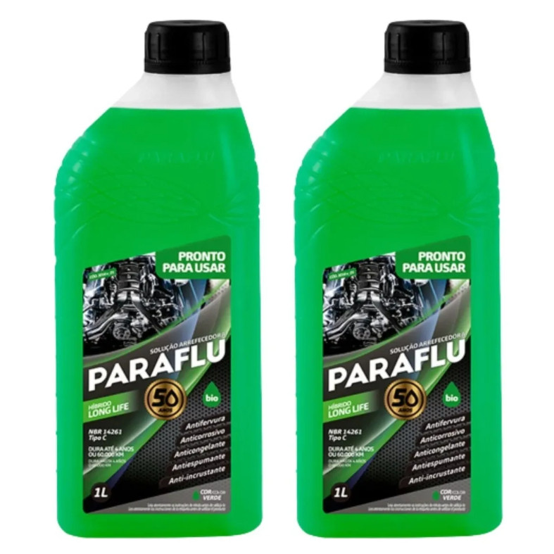 Aditivo Radiador Paraflu 11 Litros Hibrido VERDE Long Life Pronto para uso 103016