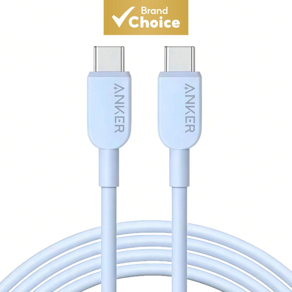 Cabo USB-C Anker, certificado pela USB-IF, carregamento rápido e sincronização de dados, cabo resistente com mais de