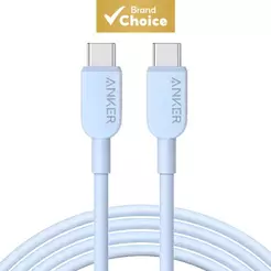 Cabo USB-C Anker, certificado pela USB-IF, carregamento rápido e sincronização de dados, cabo resistente com mais de