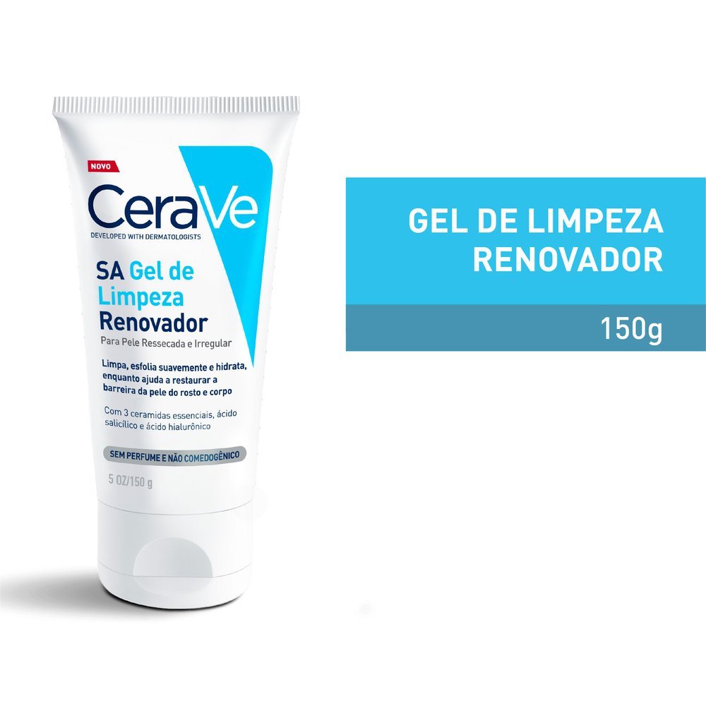 Detalhes do CeraVe SA Gel de Limpeza Renovador 150g