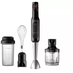 Mixer Philips Walita Pro Mix 3 em 1 Preto Inox 400W 127V RI2622/72