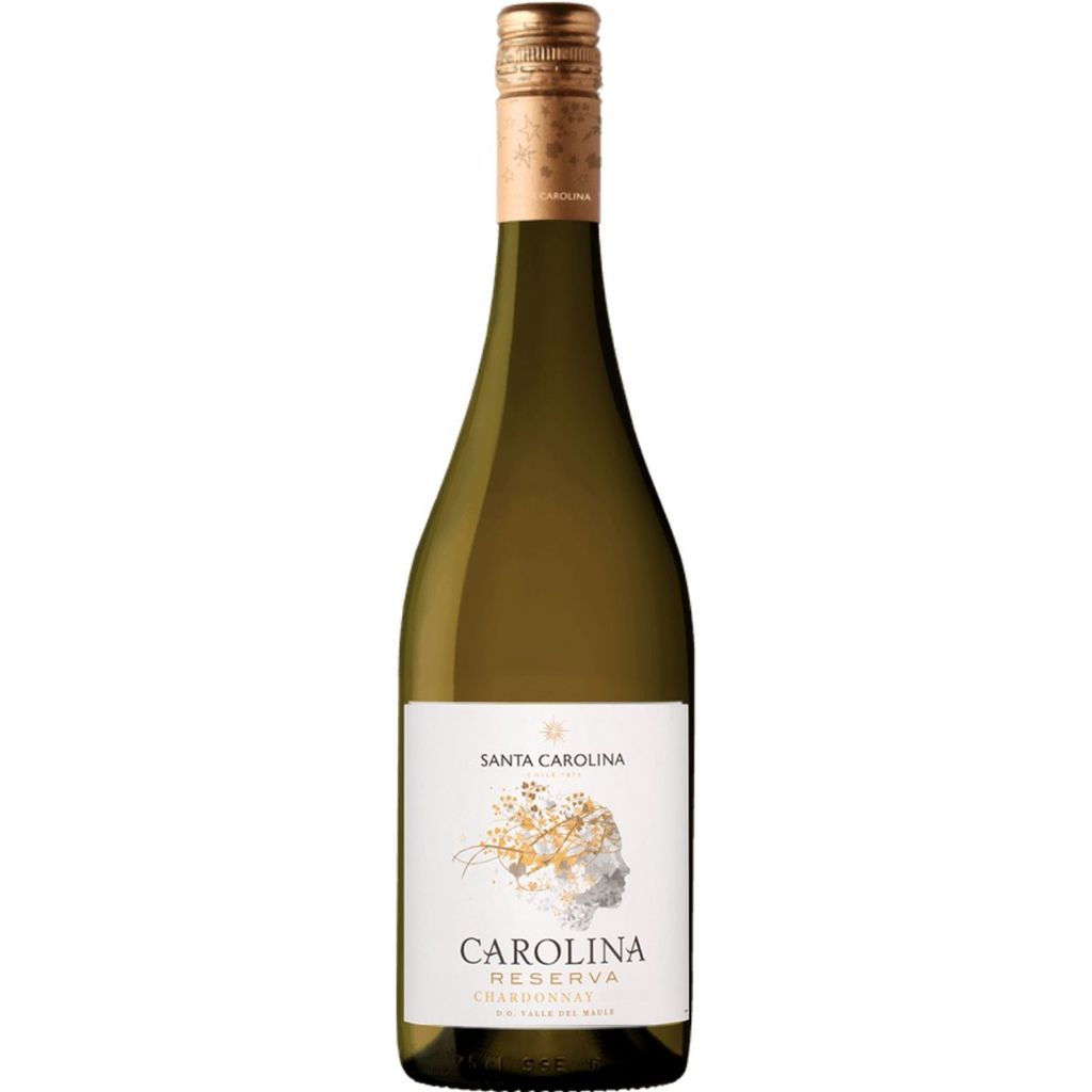 Vinho Chileno Branco Meio Seco Santa Carolina Reservado Chardonnay 750ml