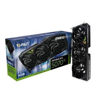Placa de Video GeForce NVIDIA PALIT RTX5070TI 16GB GAMINGPRO-S GDR7 256BIT 3-DP HD