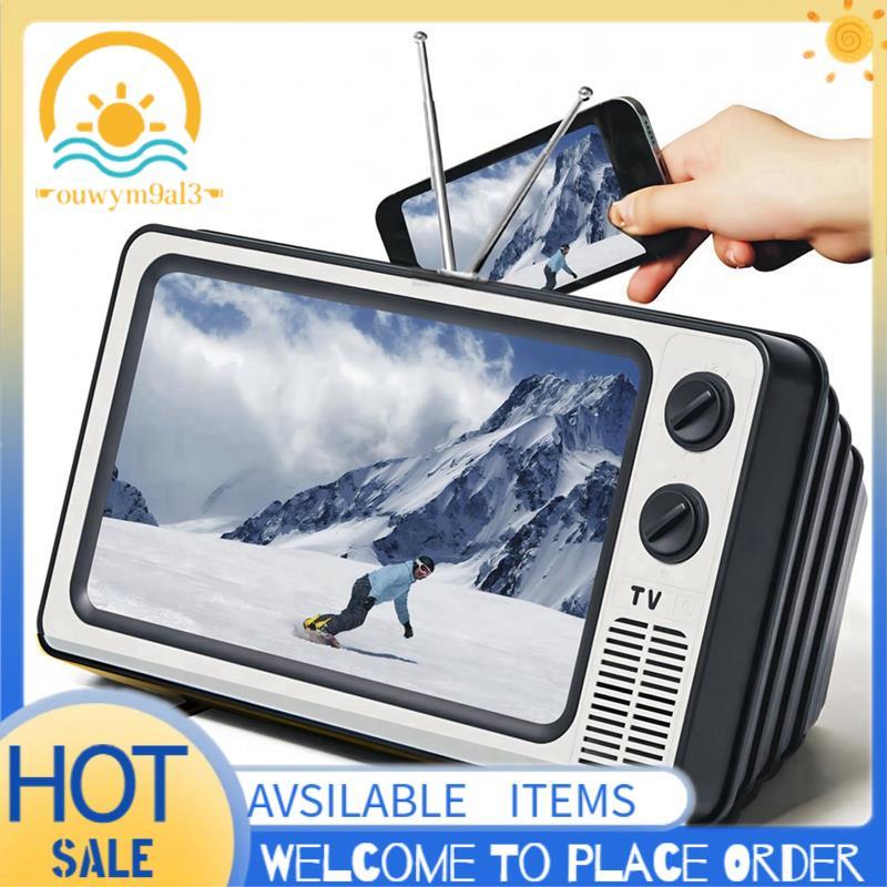 Lupa De Telefone De TV Retrô 3D HD Tela De Celular Amplificador De 12 Polegadas Para Todos Os Smartphones