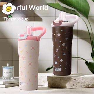 maoting } Frasco Isolado De Café De Grande Capacidade Copo De Design Minimalista Com Alça Antiderrapante Para Viagens De