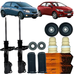 Kit Amortecedor Cofap Batente Coxim Dianteiro Gm Cobalt Onix