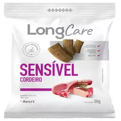 Longcare Petisco P/ Cães Sensíveis Sabor Cordeiro 250g Avert