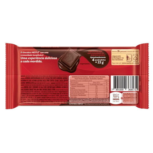 Nestlé Chocolate Classic Meio Amargo 80g · foto 2