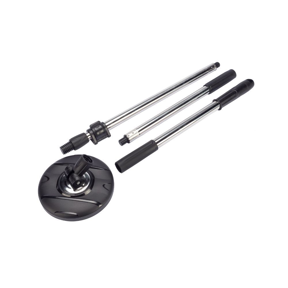 Balde Perfect Mop Pro 360 Inox com 3 refis azul — imagem 2 de 2