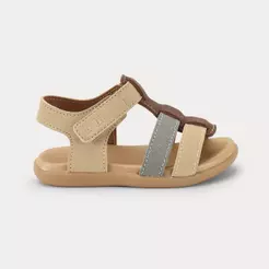 Sandália Infantil Bibi Baby Soft II Marrom