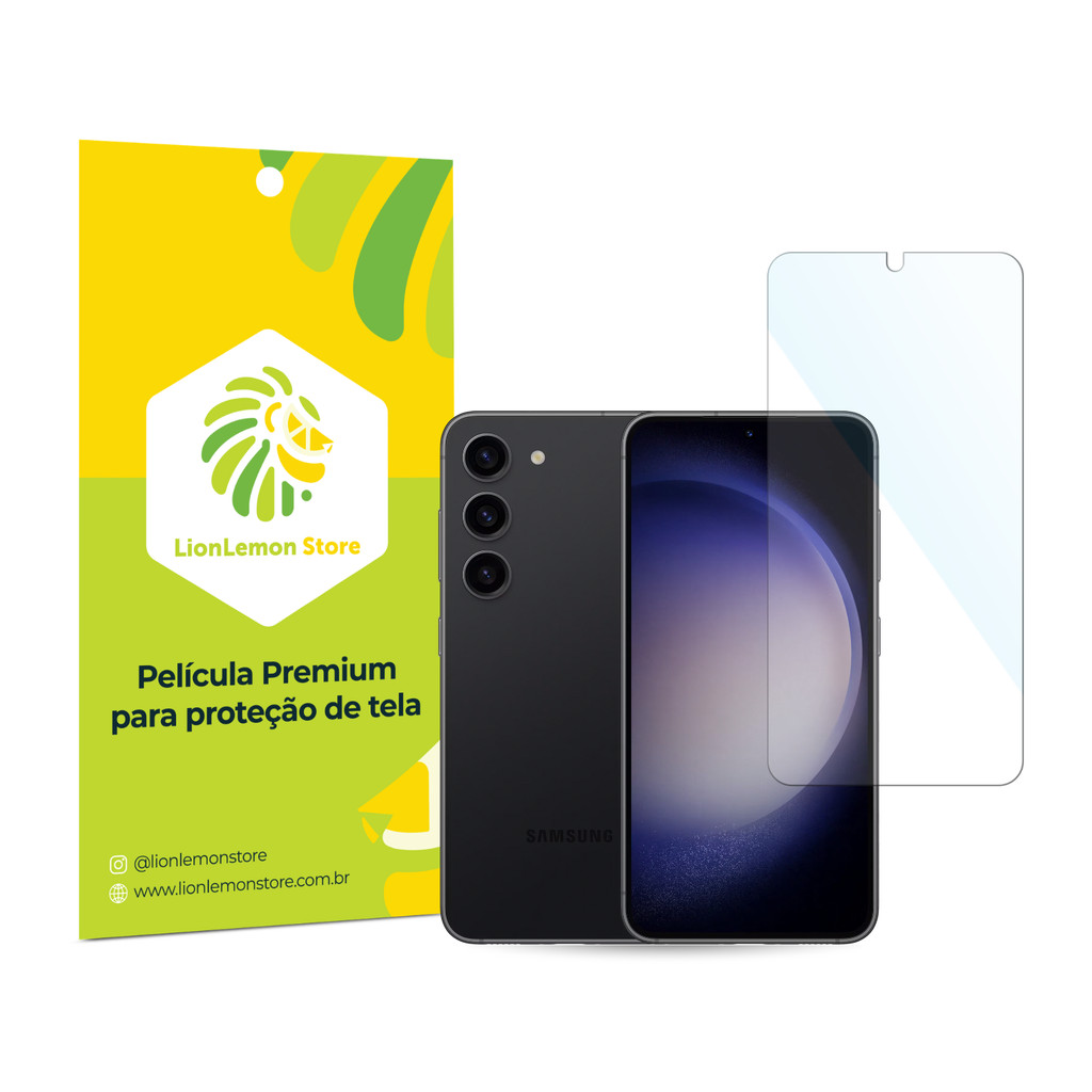Película de Vidro Ultrashield LionLemon p/Samsung Galaxy S23