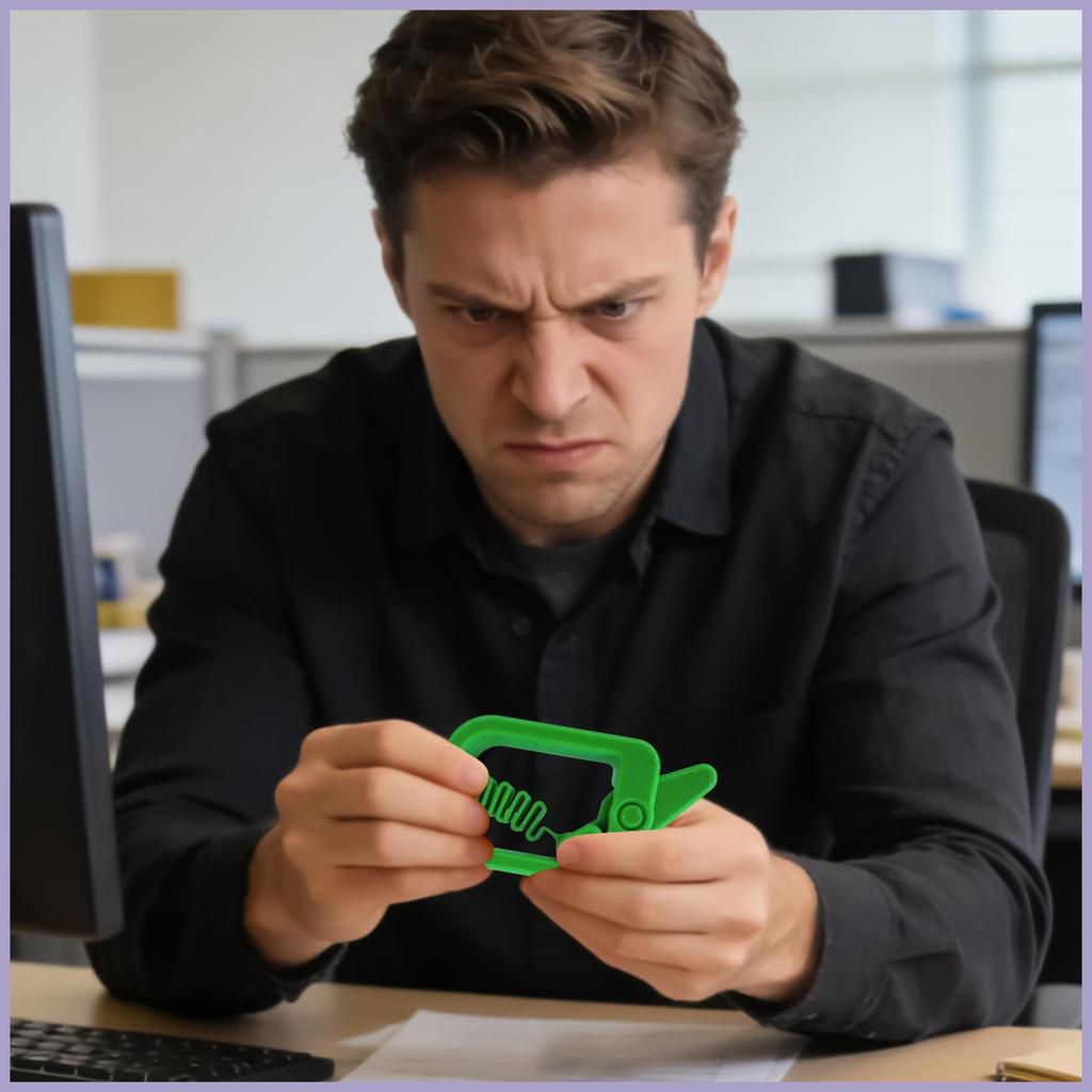 Fidget Clicker Brinquedo Som Pequeno Portátil Diversão Calmante Clicando Jogo Adulto Brinquedos Para Escritório Casa Esc