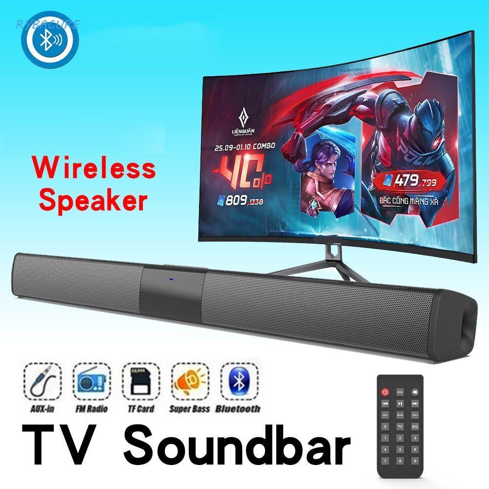 Soundbar TV , Barra De Som De Com Cartão De Inserção Bluetooth , Faixa Longa Sem Fio Home Surround BS-28B Interno